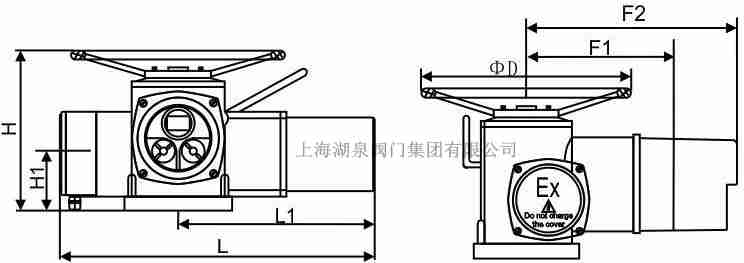 上海湖泉DZW45-24閥門電動裝置生產(chǎn)廠家